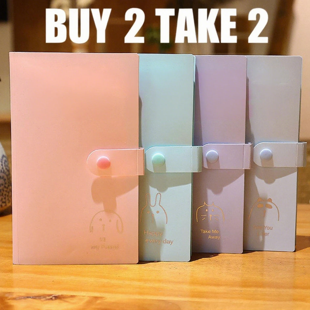 BUY 2 TAKE 2 120 Pockets Capacity Lomo Card Holder Photo card Book Card Stock Photo Album ID Business Card Binder