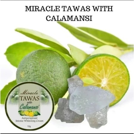 FreeShipping Philippines 10PACK Miracle Tawas Calamansi Cream Whitening antiperspirant cream