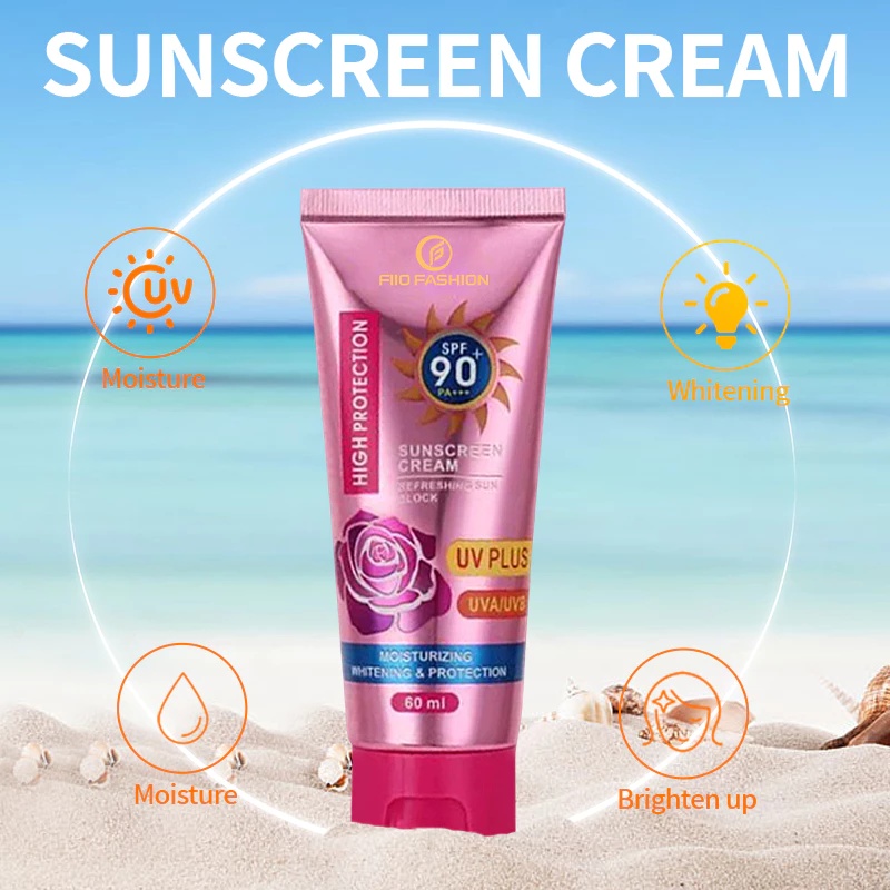 FreeShipping Philippines BUY 2 TAKE 3=5PCS Kiss Beauty SPF90+++ Sunscreen Cream High Protection UV PLUS 60ml Skincare Facial Skin FreeShipping Philippines BUY 2 TAKE 3=5PCS Kiss Beauty SPF90+++ Sunscreen Cream High Protection UV PLUS 60ml Skincare Facial Skin