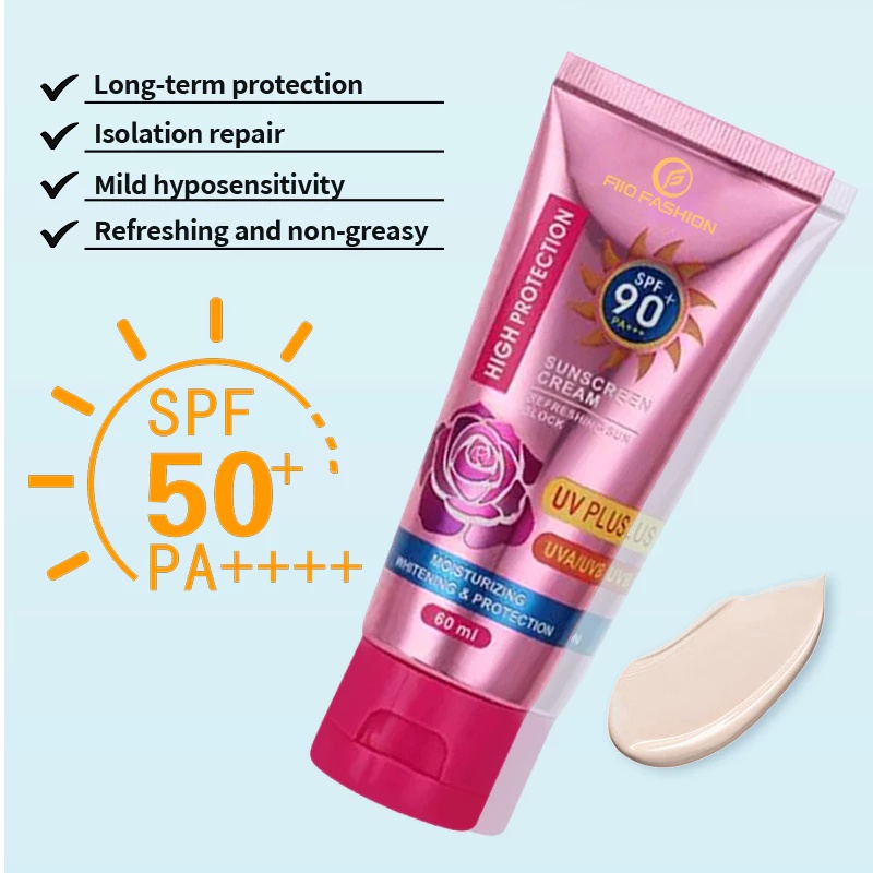 FreeShipping Philippines BUY 2 TAKE 3=5PCS Kiss Beauty SPF90+++ Sunscreen Cream High Protection UV PLUS 60ml Skincare Facial Skin FreeShipping Philippines BUY 2 TAKE 3=5PCS Kiss Beauty SPF90+++ Sunscreen Cream High Protection UV PLUS 60ml Skincare Facial Skin