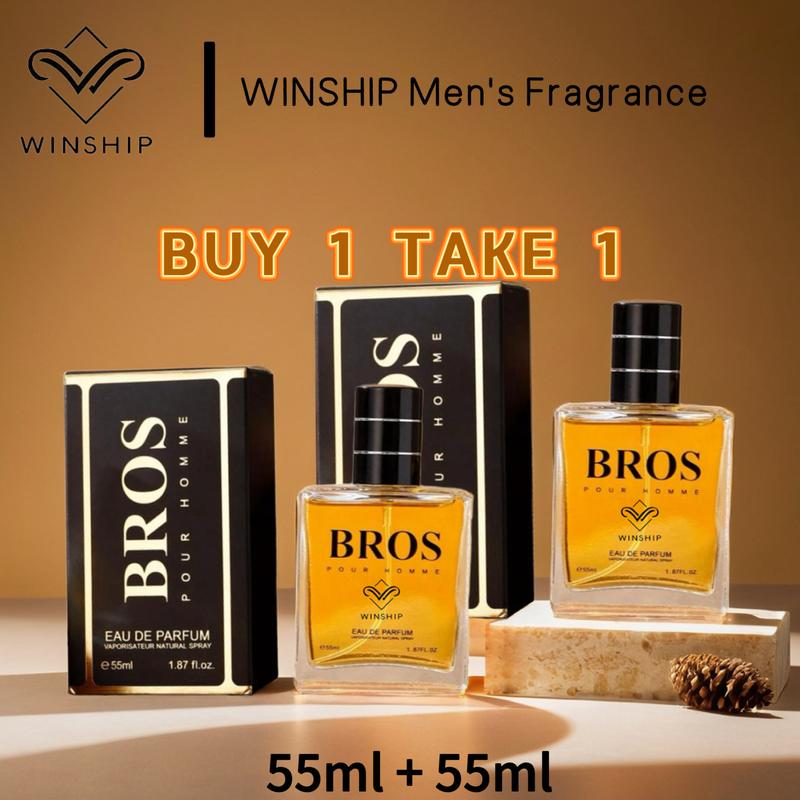 FreeShipping『BUY 1 TAKE 1』WINSHIP BROS Men’s Cologne 55ml – Long-Lasting Fresh Scent, Elegant & Masculine Fragrance for Daily Use FreeShipping『BUY 1 TAKE 1』WINSHIP BROS Men’s Cologne 55ml – Long-Lasting Fresh Scent, Elegant & Masculine Fragrance for Daily Use
