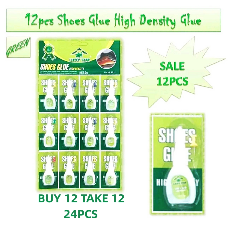 24Pcs 2Pad Shoes Glue High Adhesive Strong Bond