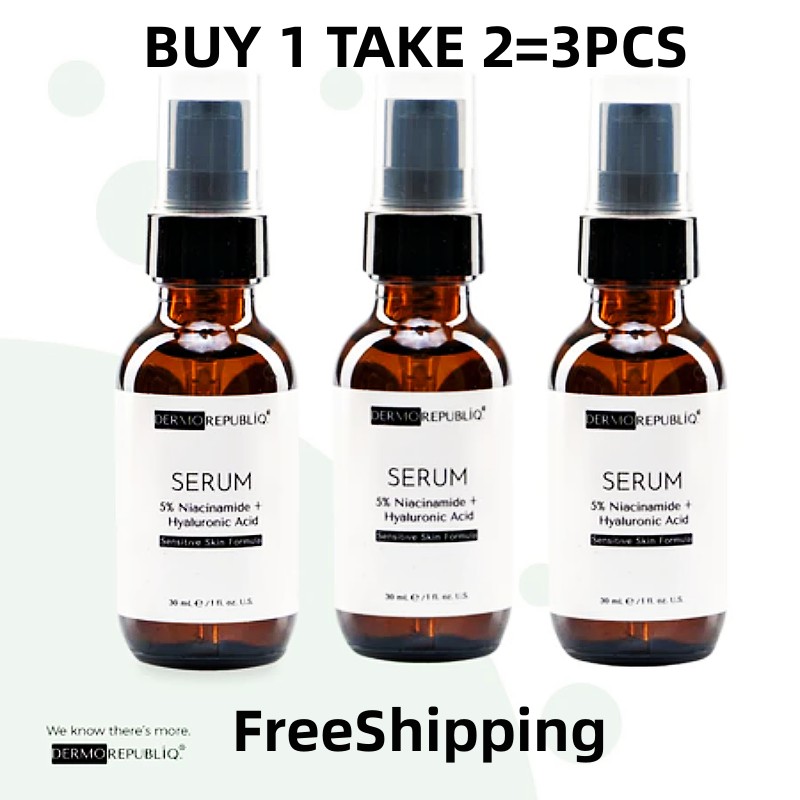 BUY 1 TAKE 2 Dermorepubliq 5% Niacinamide + Hyaluronic Acid Sensitive Skin Formula Serum - 30 mL