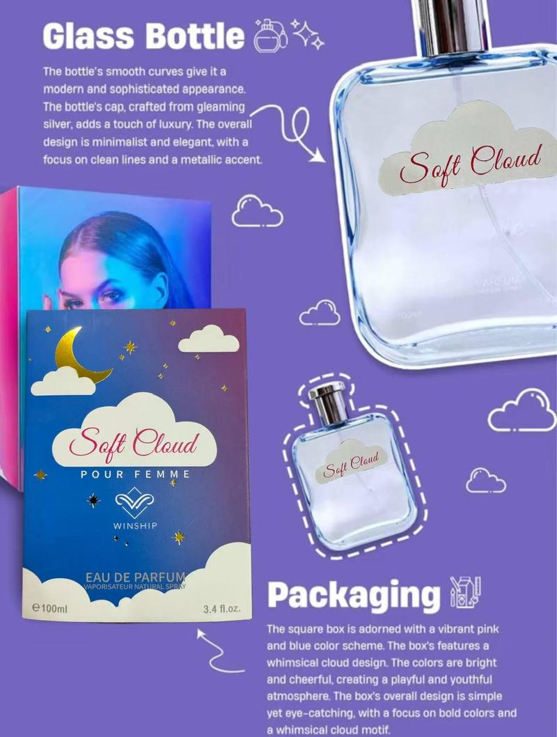 FreeShipping『BUY 1 TAKE 2』3*100ML WINSHIP Soft Cloud Perfume Long-lasting Fragrance Body Spray Scent For Women Cloud Cream Vanilla Perfume For Women Experience the Allure of Natural Fragrances Enhance FreeShipping『BUY 1 TAKE 2』3*100ML WINSHIP Soft Cloud Perfume Long-lasting Fragrance Body Spray Scent For Women Cloud Cream Vanilla Perfume For Women Experience the Allure of Natural Fragrances Enhance