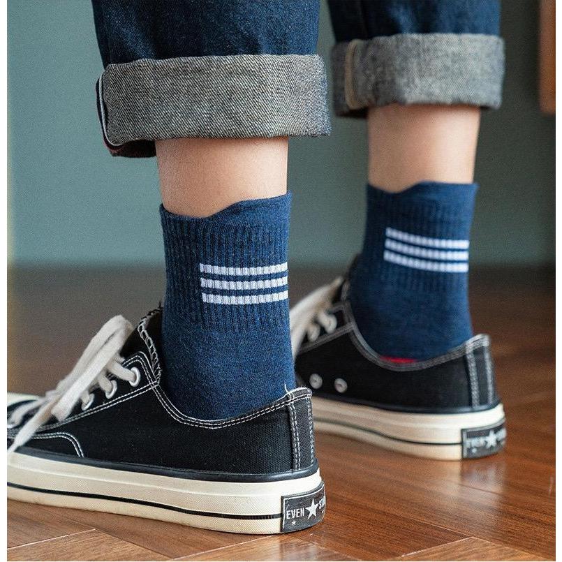 FreeShiping 10Pairs Korean Style High Quality Ankle Socks Three Stripe Fashion Style Socks For Men Size Free-Size 36-43 Men Socks FreeShiping 10Pairs Korean Style High Quality Ankle Socks Three Stripe Fashion Style Socks For Men Size Free-Size 36-43 Men Socks