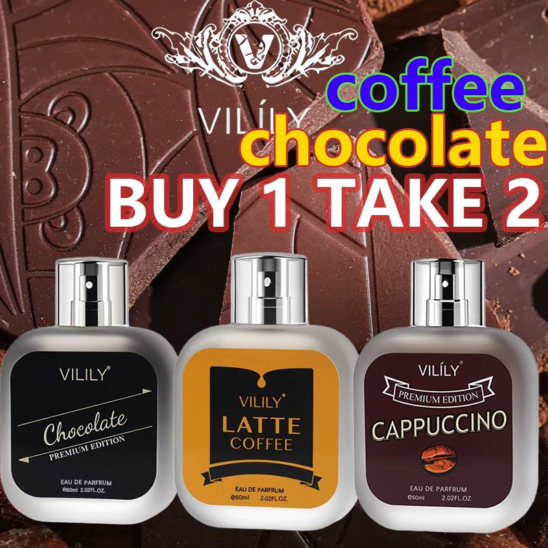 BUY 1 TAKE 1 | 【COD】VILILY Chocolate Perfume-Long-Lasting Fragrance Collection,60ml BUY 1 TAKE 1 | 【COD】VILILY Chocolate Perfume-Long-Lasting Fragrance Collection,60ml